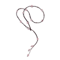 Cascade Lariat | Pink Pearl