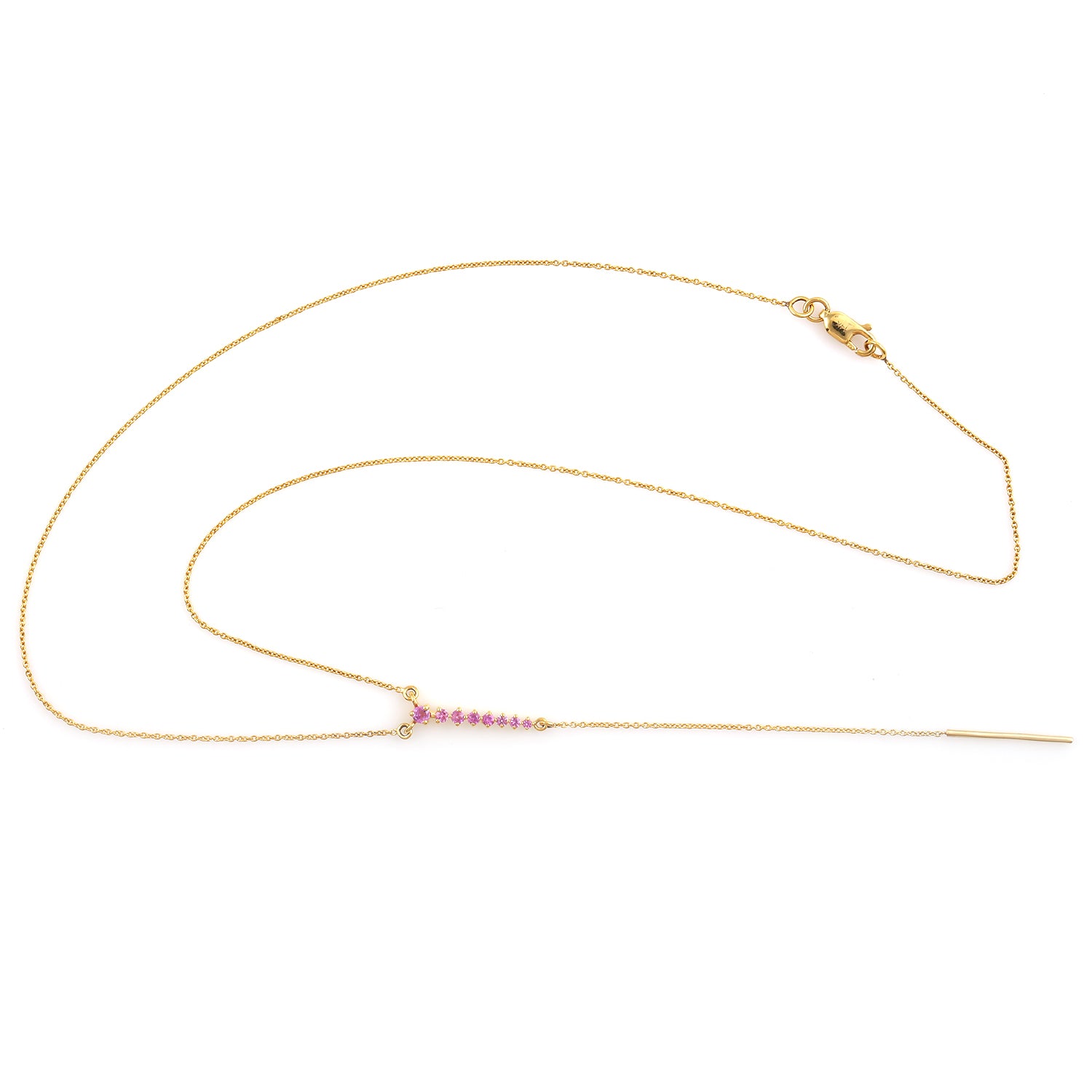 Pink Diamond Necklace