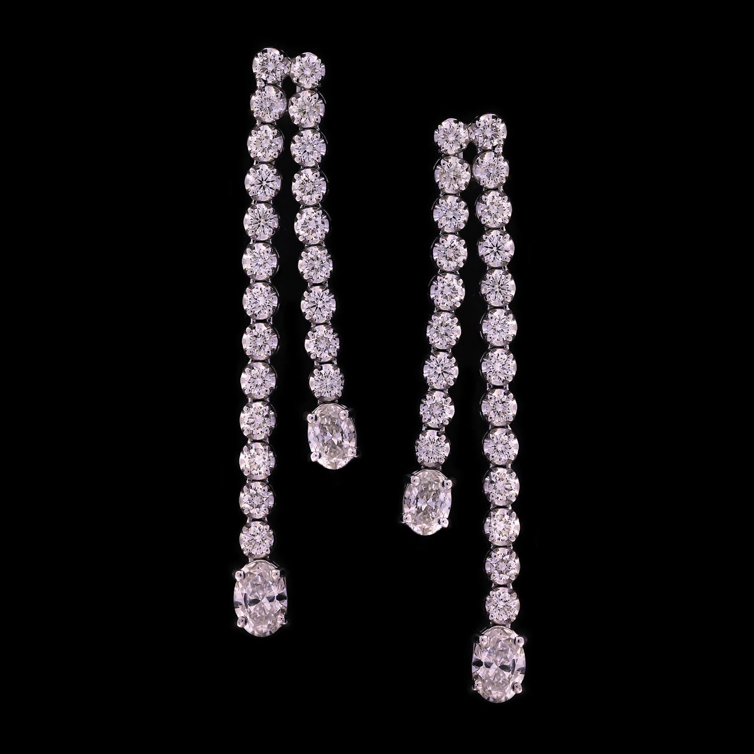 Chandelier Diamond Earrings