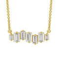 Modern Diamond Necklace