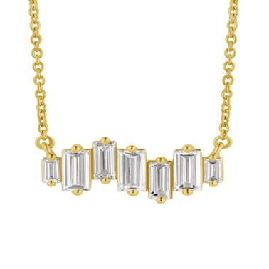 Modern Diamond Necklace