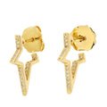 Gold Star Earrings