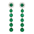Emerald Drop Earrings