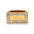 Gold Rectangle Ring