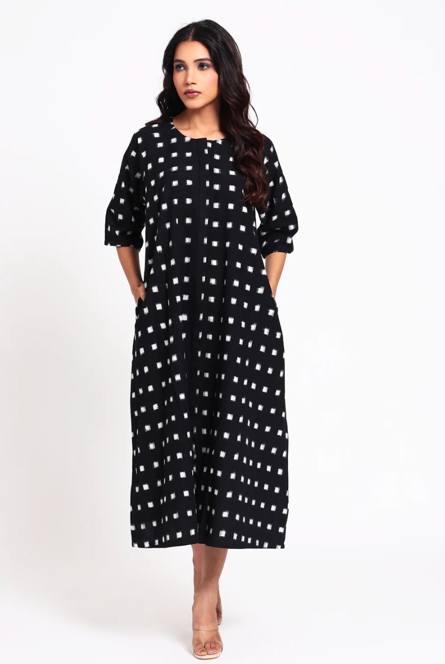 Oversized Napa Dress | Polka Dot