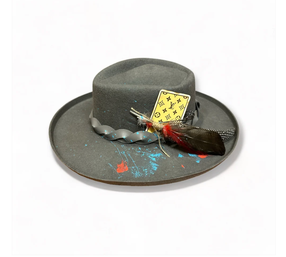 Bespoke Felt Hat | Grey