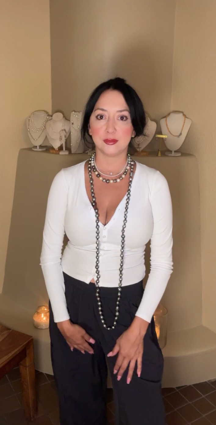 Knotted Tahitian Necklace