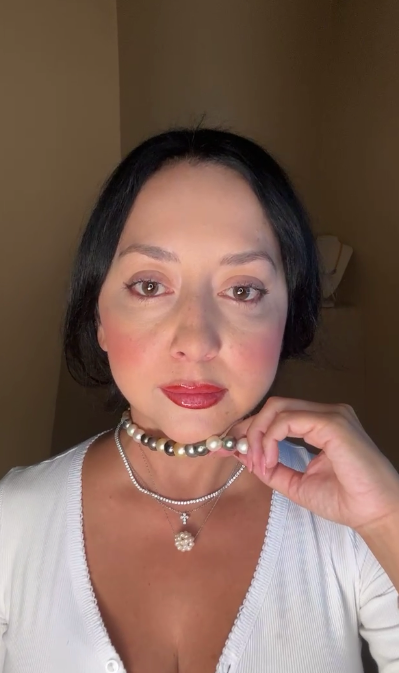 Freshwater Pearl on Sterling Silver Chain