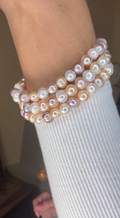 Multi-Color Freshwater Pearl Bracelet