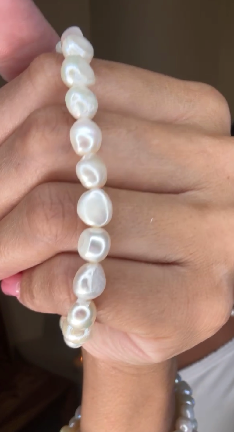 Freshwater Pearl Stretch Bracelet