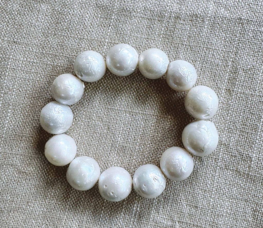 Aurora Pearl Stretch Bracelet