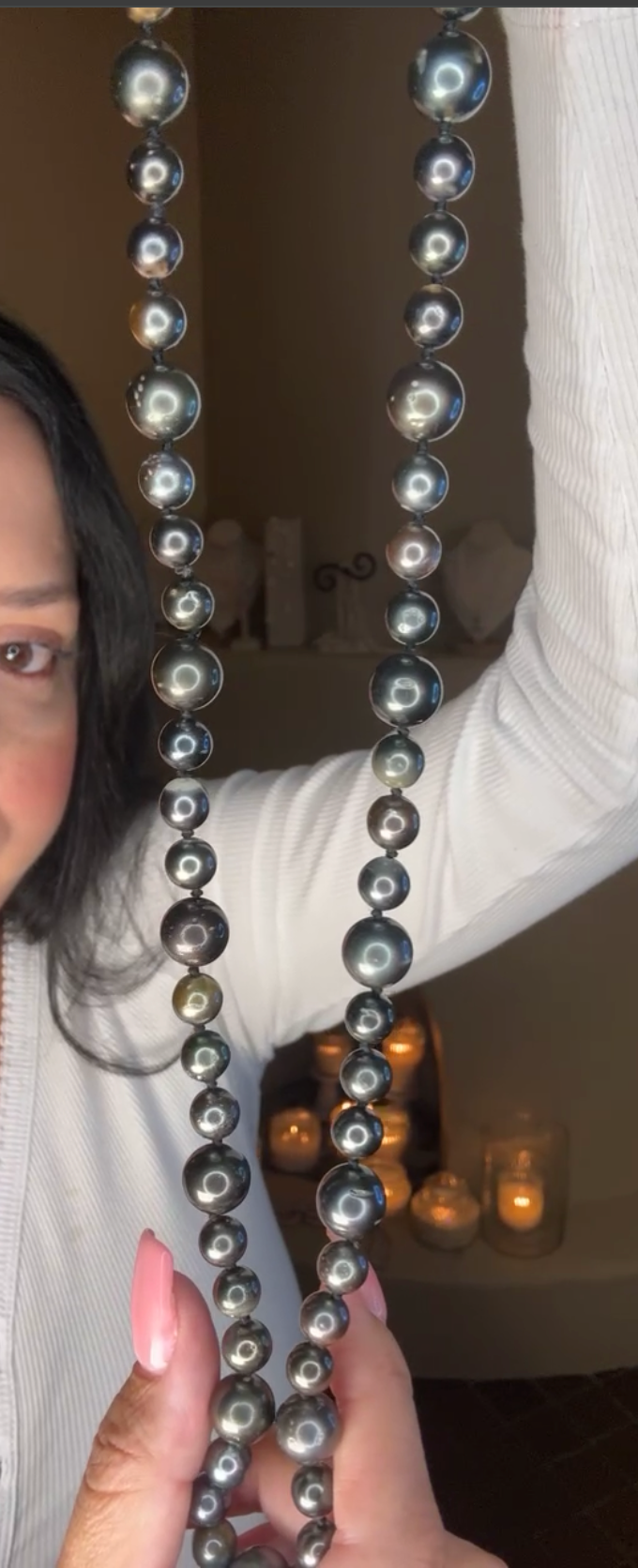 36" Tahitian Pearl Strand
